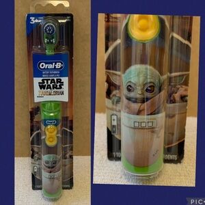 Oral-B Star Wars Mandalorian Grogu Battery Toothbrush Soft